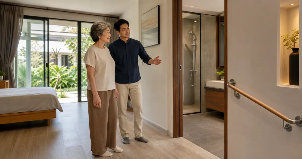 บ้านผู้สูงอายุควรมีอะไรบ้าง? 12 จุดเพื่ออยู่สบายและใช้ชีวิตได้คล่องตัว